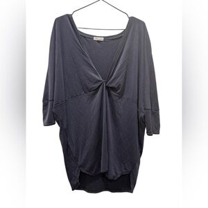 Silence + Noise Black Blouse